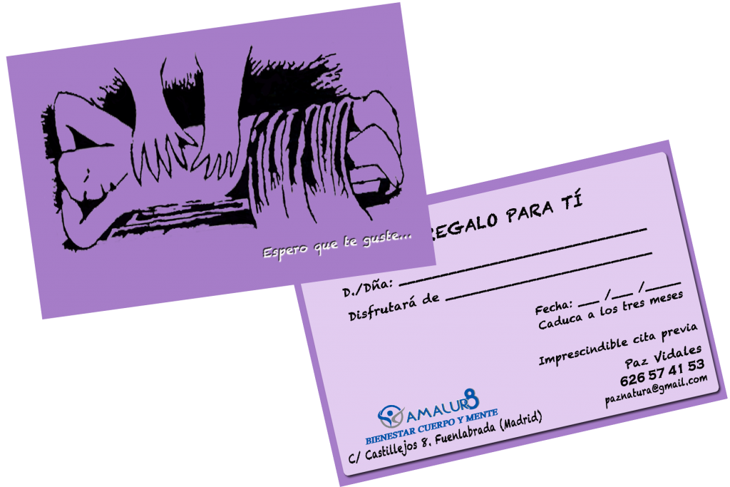 Cheque Regalo Área Terapias Naturales